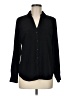 Candie's 100% Polyester Black Long Sleeve Blouse Size M - photo 1