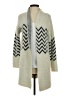 Sioni Chevron-herringbone Ivory Cardigan Size S - photo 1
