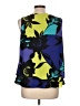 Worthington 100% Polyester Blue Sleeveless Blouse Size L - photo 2