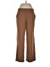 Max Studio Solid Brown Casual Pants Size L - photo 1