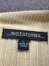 Notations 100% Acrylic Yellow Turtleneck Sweater Size L - photo 7