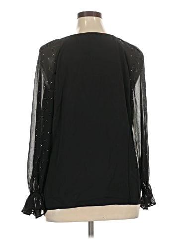 Anne Klein Long Sleeve Blouse (view 2)