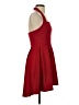 Teeze Me Solid Red Cocktail Dress Size 5 - photo 4