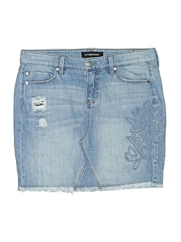 Liverpool Los Angeles Denim Shorts (view 1)