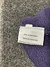Eileen Fisher 100% Wool Solid Purple Poncho Size M (petite) - photo 5