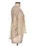 Charlotte Russe Tan 3/4 Sleeve Top Size L - photo 4