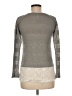 Xhilaration Metallic Silver Pullover Sweater Size M - photo 2