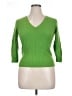 J.Crew 100% Cotton Green Pullover Sweater Size XL - photo 1