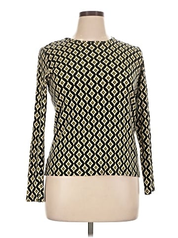 Jones New York Signature Long Sleeve T-Shirt (view 1)