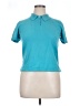 Faconnable Teal Short Sleeve Top Size XL - photo 1