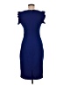 Miusol Solid Blue Cocktail Dress Size M - photo 2