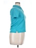 Faconnable Teal Short Sleeve Top Size XL - photo 4