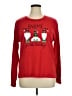 Modern Lux Red Long Sleeve Top Size XL - photo 1