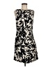 St. John Graphic Black Cocktail Dress Size 6 - photo 1