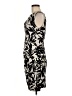 St. John Graphic Black Cocktail Dress Size 6 - photo 5