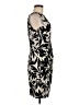 St. John Graphic Black Cocktail Dress Size 6 - photo 4