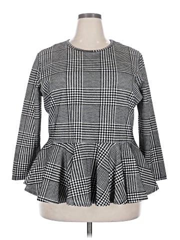 ASOS Curve Long Sleeve Blouse (view 1)