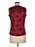 Studio 1940 Burgundy Sleeveless Blouse Size M - photo 2