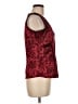 Studio 1940 Burgundy Sleeveless Blouse Size M - photo 4