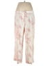 Harold's 100% Linen Print Ivory Linen Pants Size L - photo 1