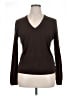 Faconnable 100% Wool Brown Long Sleeve Top Size XL (estimated) - photo 1