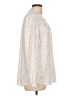 dalia Polka Dots Ivory Long Sleeve Blouse Size L - photo 4