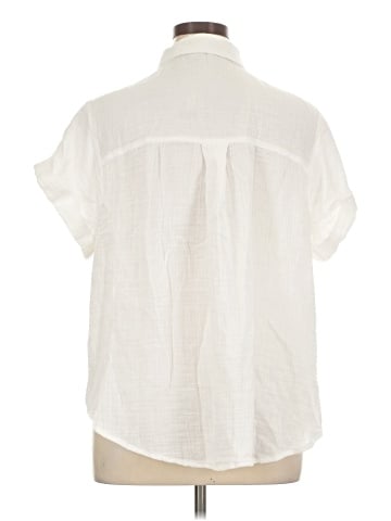a.n.a. A New Approach Short Sleeve Blouse (view 2)