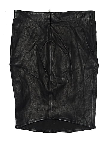 Skaist Taylor Leather Skirt (view 2)