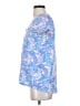Lilly Pulitzer 100% Cotton Blue Short Sleeve Top Size S - photo 5