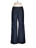 Express Chevron-herringbone Blue Jeans Size 6 - photo 1