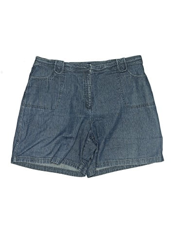Karen Scott Sport Denim Shorts (view 1)