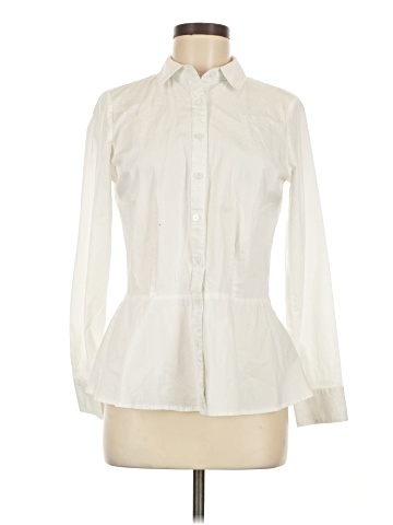Chocolate Long Sleeve Blouse (view 1)