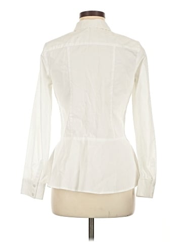 Chocolate Long Sleeve Blouse (view 2)