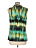 Worthington Teal Sleeveless Blouse Size L - photo 2
