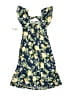 Old Navy Floral Blue Dress Size 8 - photo 2