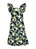 Old Navy Floral Blue Dress Size 8 - photo 1