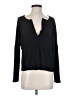 JLUXLABEL Black Long Sleeve Henley Size S - photo 1