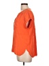 Rose + Olive 100% Rayon Orange Short Sleeve Blouse Size L - photo 5