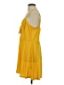 Express Polka Dots Yellow Casual Dress Size S - photo 5