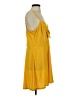 Express Polka Dots Yellow Casual Dress Size S - photo 4
