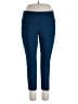 Van Heusen Solid Blue Active Pants Size 16 - photo 1