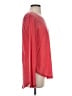 Seven7 Red Long Sleeve Top Size S - photo 4