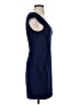 Express Solid Blue Cocktail Dress Size 4 - photo 4