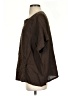 bryn WALKER 100% Linen Brown Short Sleeve Blouse Size S - photo 5