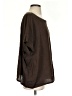 bryn WALKER 100% Linen Brown Short Sleeve Blouse Size S - photo 4