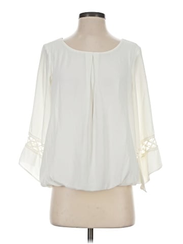 B-Design 3/4 Sleeve Blouse (view 1)