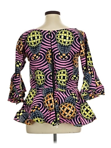 Unbranded 3/4 Sleeve Blouse (view 2)