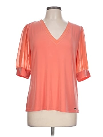 Calvin Klein Short Sleeve Blouse (view 1)