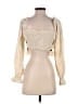 Thirty/Thirty Ivory Long Sleeve Blouse Size S - photo 2