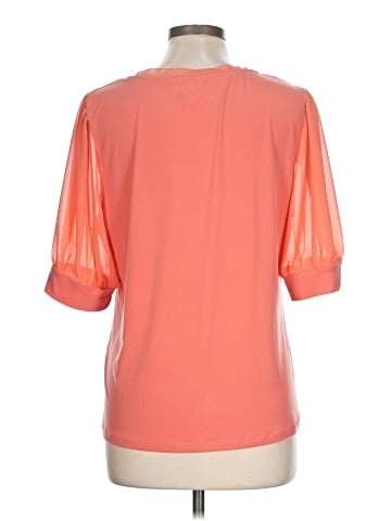 Calvin Klein Short Sleeve Blouse (view 2)